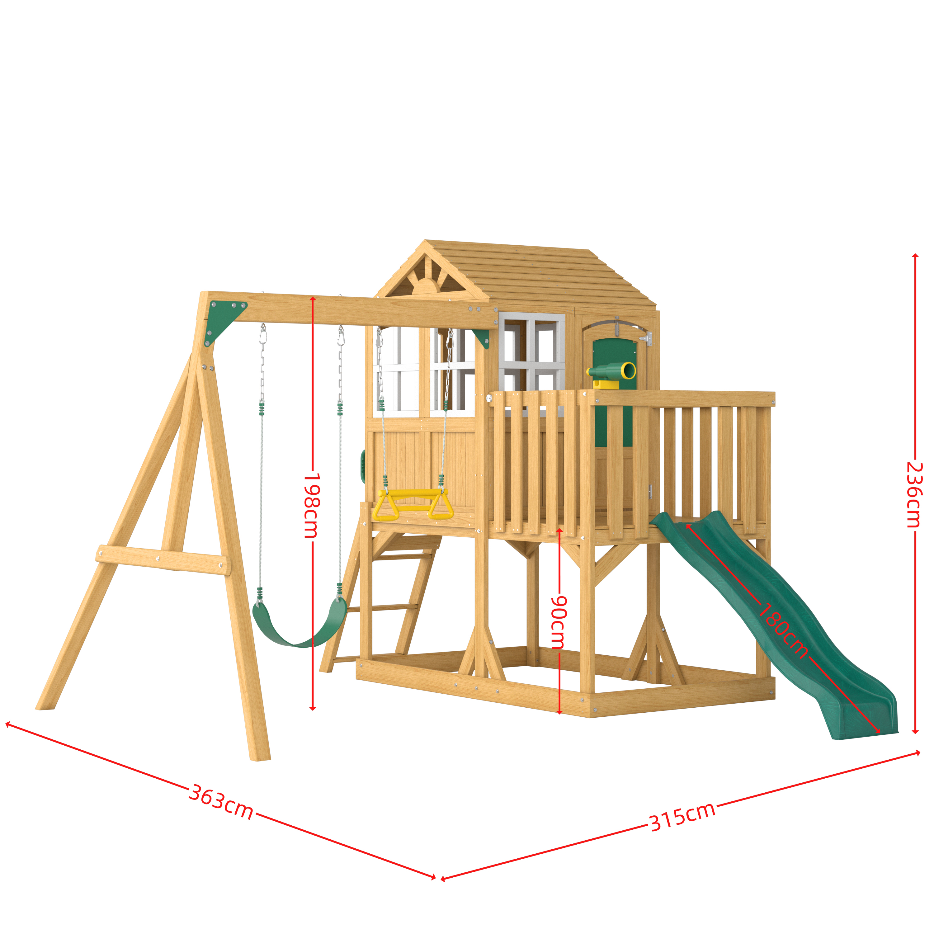 UK Client Visits Our Factory: Exploring Quality Wood Swing Sets and Outdoor Playground Equipment